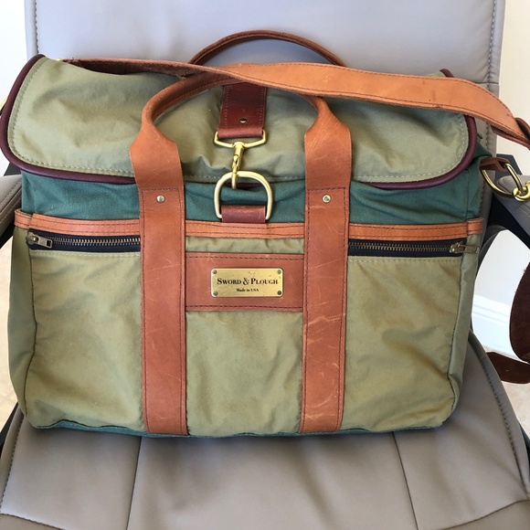 Sword and Plough Unisex Messenger/Computer Unisex Bag - Picture 2 of 9